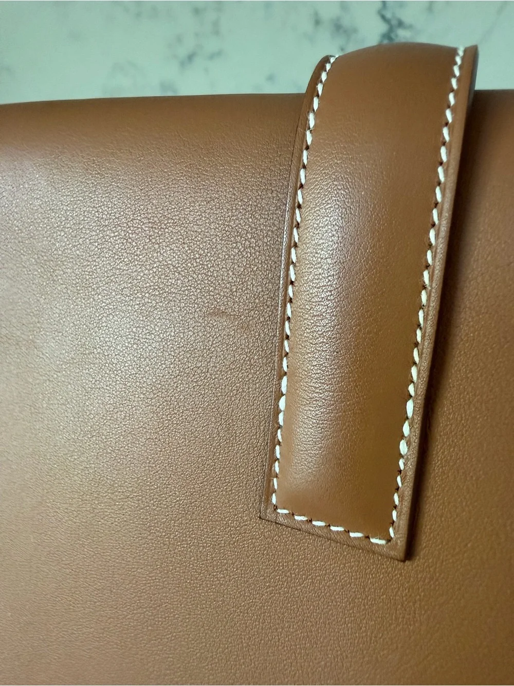 Hermes Brown Constance Long Wallet Clutch